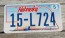 Nebraska Covered Wagon License Plate 2008