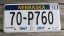 Nebraska 150 Years License Plate 2018