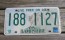  New Hampshire Old Man of The Mountain Live Free or Die License Plate 2009