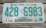  New Hampshire Old Man of The Mountain Live Free or Die License Plate 2018