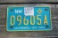 New Mexico Motorcycle License Plate Turquoise Centennial 2013