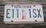 New York Statue of Liberty License Plate 1990's 