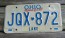 Ohio The Heart of It All License Plate 1990's