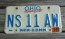 Ohio The Heart of It All License Plate 1990s