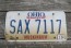 Ohio Yellow Fade License Plate The Heart of It All 2004