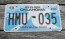 Oklahoma White Scissor Tail Bird License Plate Travel OK 2019