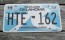 Oklahoma White Scissor Tail Bird License Plate Travel OK 2018