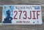 Oklahoma Arrow Shooter Farm Truck License Plate 2014