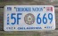 Oklahoma Cherokee Nation License Plate Indian Tribal 2017 FARM