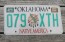 Oklahoma Native America License Plate 2009