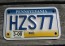 Pennsylvania Motorcycle License Plate State Base PA 2008
