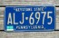 Pennsylvania Small Keystone State License Plate 2001