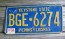 Pennsylvania Small Keystone State License Plate 1998