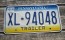 Pennsylvania Trailer License Plate 2010