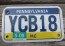 Pennsylvania Motorcycle Vist PA Style License Plate 2009