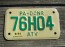 Pennsylvania ATV License Plate Motorcycle Sized 2011