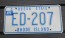 Rhode Island Ocean State License Plate 1997