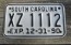 South Carolina Motorcycle License Plate Dealer 1990
