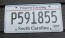 South Carolina Truck License Plate Property Carrying 2017