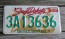 South Dakota Mount Rushmore License Plate 1997