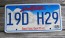 South Dakota Great Faces Great Places License Plate 2007