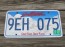 South Dakota Great Faces Great Places License Plate 2015