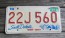 South Dakota Mount Rushmore License Plate 1991