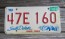 South Dakota Mount Rushmore License Plate 1991