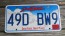 South Dakota Great Faces Great Places License Plate 2016