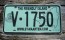 Saint ST Maarten The Friendly Island License Plate 2003
