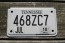 Tennessee Motorcycle License Plate 2018