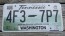 Tennessee Green Rolling Hills License Plate 2018