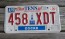 Tennessee Bicentennial License Plate 2000