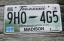 Tennessee Green Rolling Hills License Plate 2018