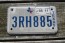 Texas Motorcycle License Plate 2011