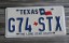 Texas Right Flag License Plate The Lone Star State 