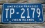 US Virgin Islands License Plate America's Paradise 1975