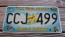US Virgin Islands America's Caribbean License Plate Tropical Fish 