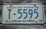 US Virgin Islands License Plate America's Paradise 1978