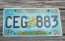US Virgin Islands America's Caribbean License Plate Tropical Fish 