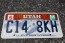 Utah Life Elevated Ski License Plate Greatest Snow On Earth 2015