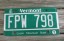 Vermont Green Mountain State License Plate 