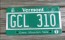 Vermont Green Mountain State License Plate 