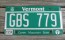 Vermont Green Mountain State License Plate 2014