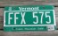 Vermont Green Mountain State License Plate 2013