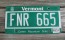 Vermont Green Mountain State License Plate 2013