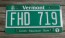 Vermont Green Mountain State License Plate 