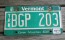 Vermont Green Mountain State License Plate 2017