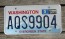 Washington Mt Rainier License Plate 2015