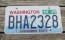 Washington Mt Rainier License Plate 2018